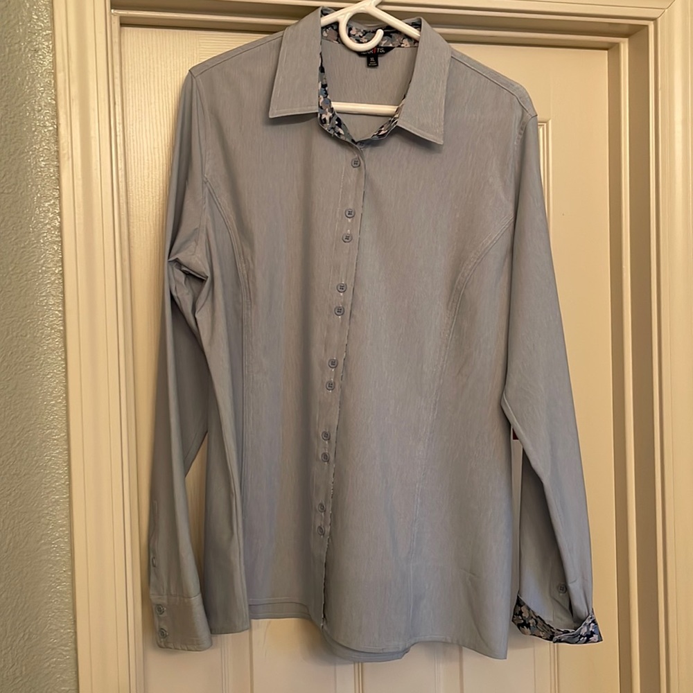 Kerrits Equitate Button Up Shirt